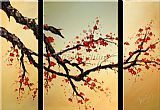 Chinese Plum Blossom Canvas Paintings - CPB0414